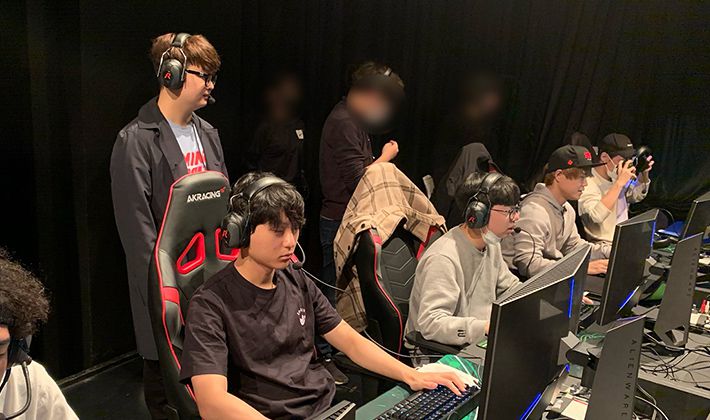 eスポーツイベントの写真