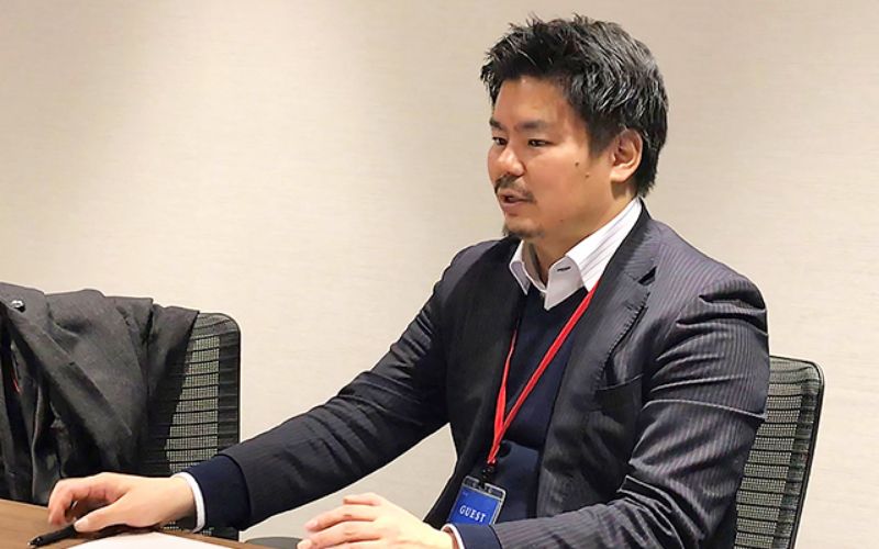 東京大学情報学環特任准教授の満永拓邦氏（現：東洋大学 准教授）の写真