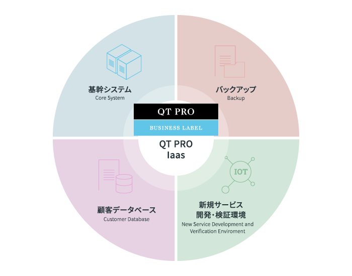 QT PRO IaaSのイメージ画像